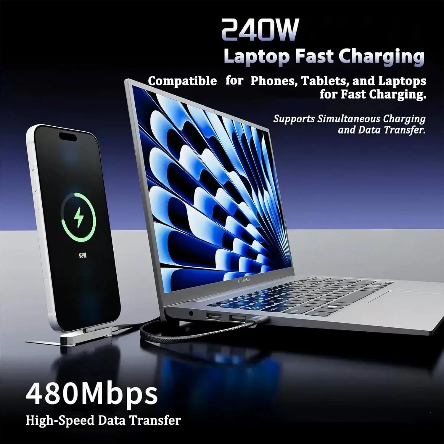 Ultimate 2-in-1 Charging Cable